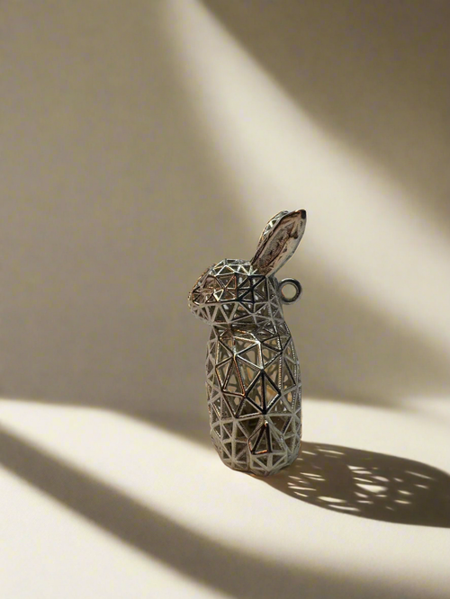 Ciondolo in collana monolineare 3D