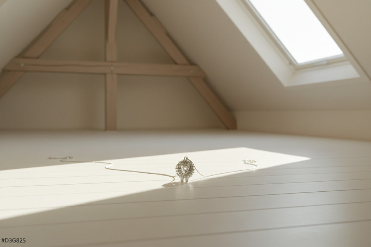 ciondolo riccio monolineare 3D